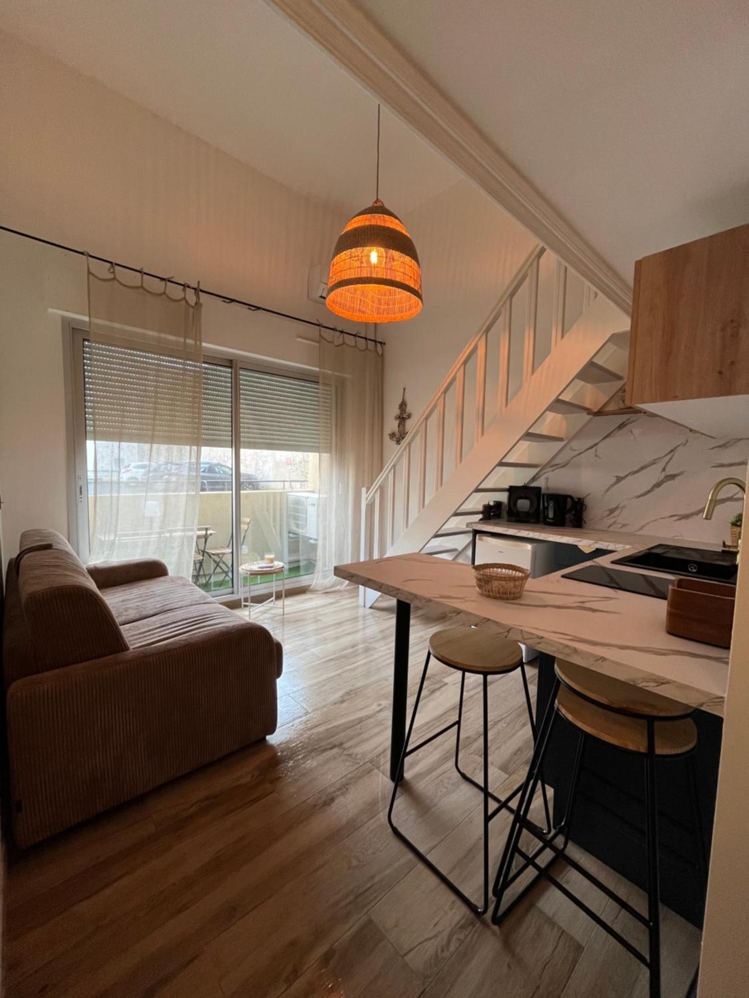 Duplex Climatise Cadre Royal Apartment Sete Exterior photo